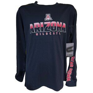 Arizona Wildcats Colosseum Long Sleeve Bear Down Shirt Youth M 12-14 New